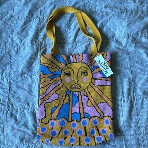 NWT knit urban outfitters sun tote